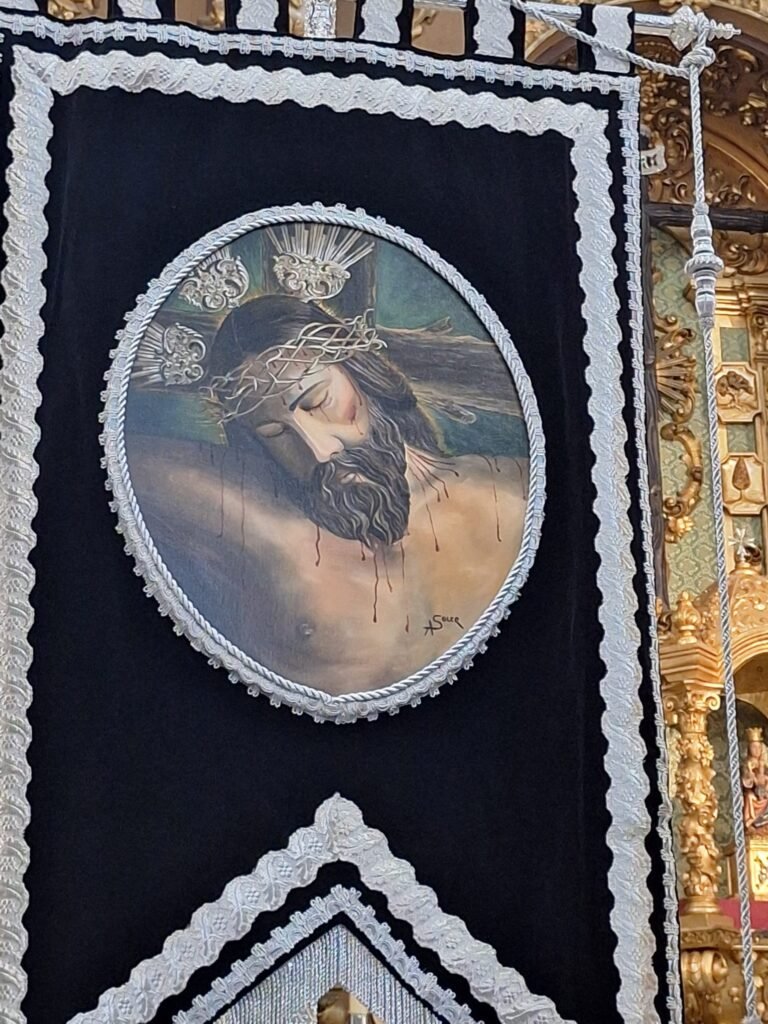 Santísimo Cristo de la Vera+Cruz y Sangre. Nuevo estandarte.